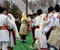 Traditional dance at the Dragobete Fair at the Village Museum in Bucharest, February 2009